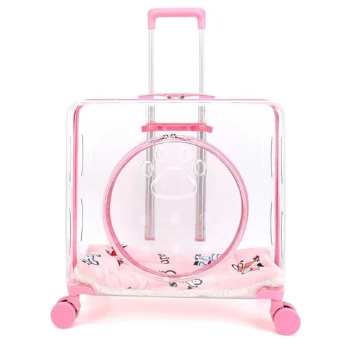 Stroller Kitten Cat Carriers Crate Backpack Transporter Cat