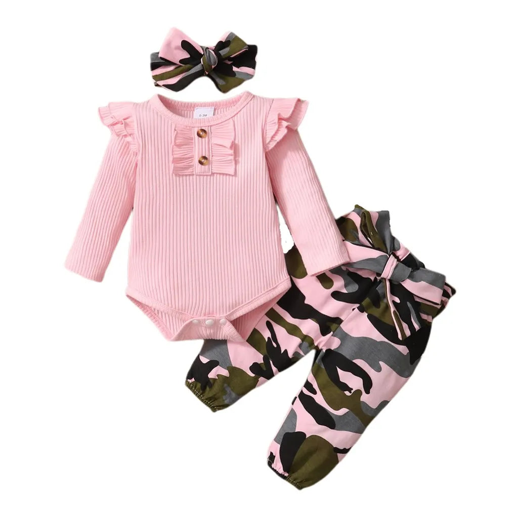 0-18 Months Newborn Baby Girl Clothes Set Infant