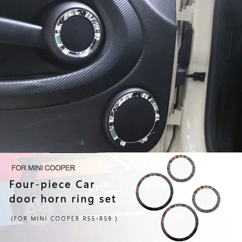 Car Speaker Cover Trim Sticker Door Horn Decoration