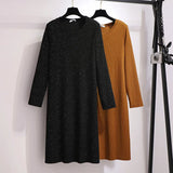 Plus Size Fat women loose thin knit skirt