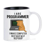 Engineer Mugs Computer Programmer Cups Programming Debugging Teaware