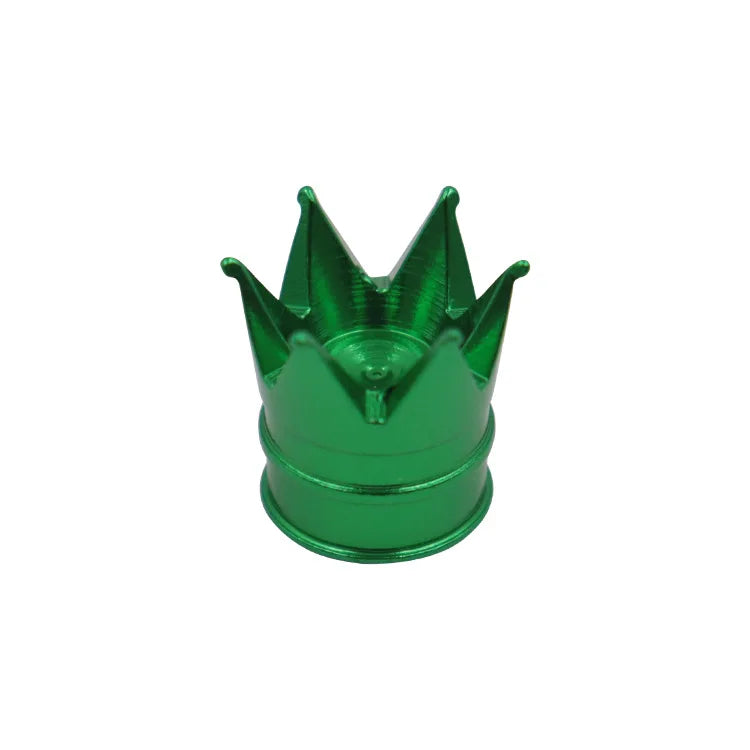 14PCS Creative Crown Aluminum Car Wheel Tyre Tire