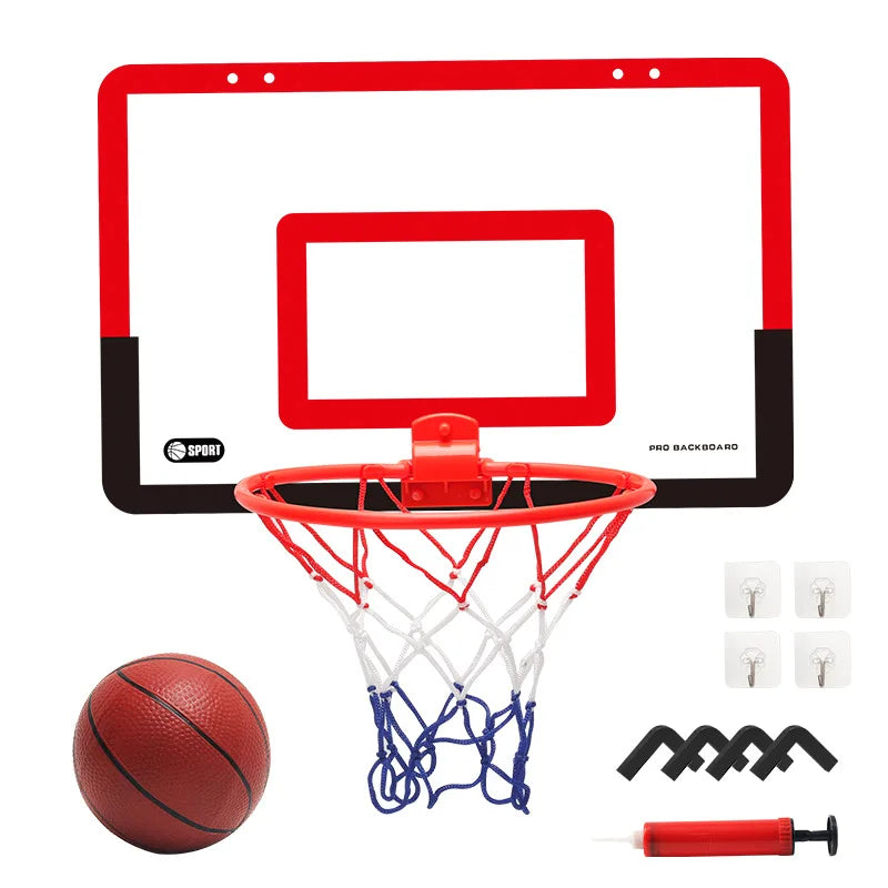 Portable Basketball Hoop Toys Kit Foldable Indoor Home