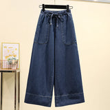 Plus Size 3XL 4XL 5XL Denim Pants For