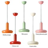 Scandinavian Macaron Small Pendant Lamp Modern Cream Style