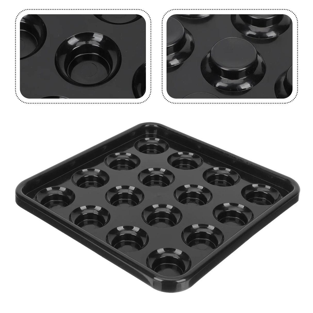 Billiards Tray Pool Table Accessories Plastic Ball Holder