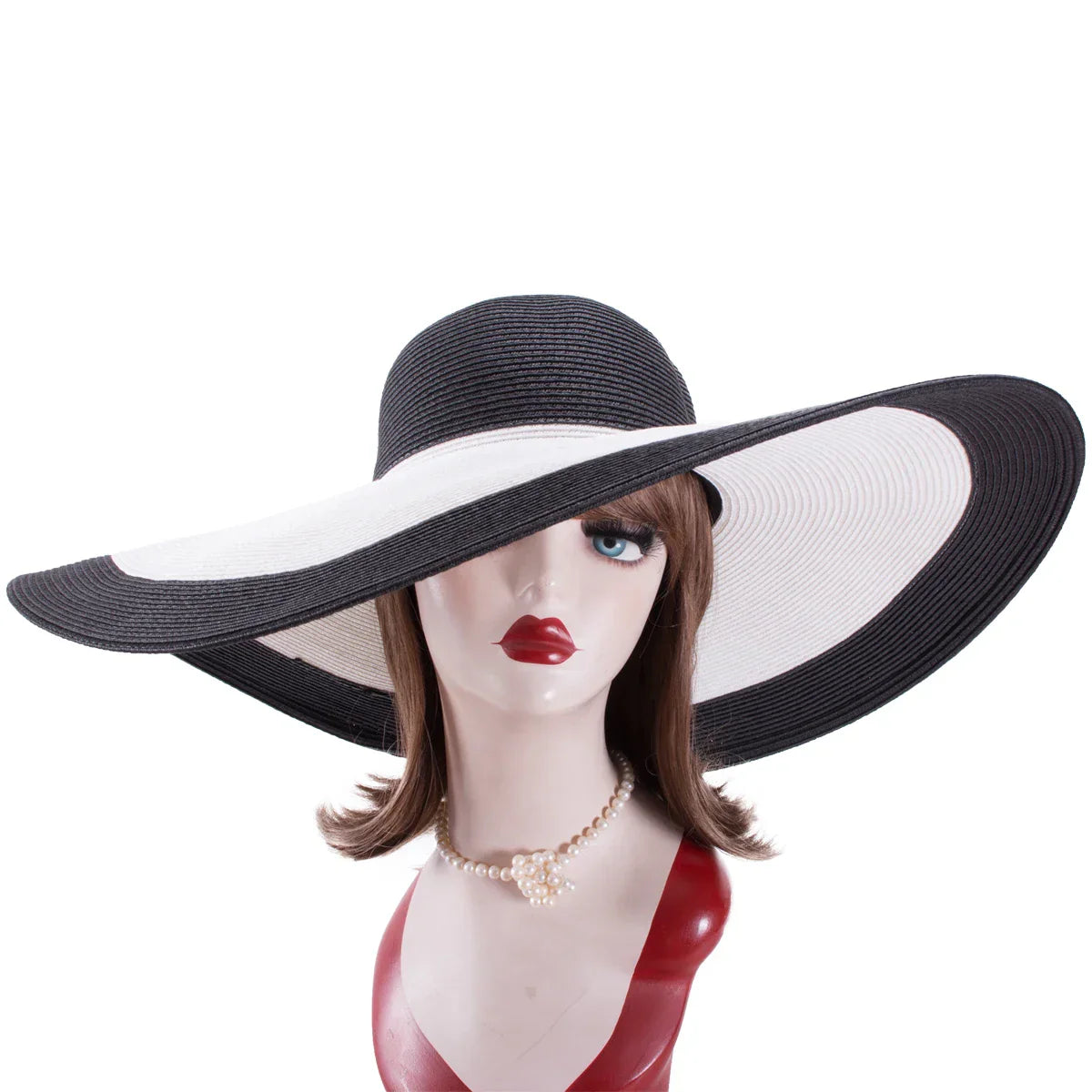 Lawliet 7.1''/18cm Foldable Oversized Huge Wide Brim Sun
