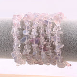 Stretch Natural 5-8mm Chips Bead Bracelet Healing Crystal