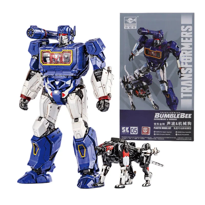 Transformer Toy Bumblebee Action Figure Mecha Assembled Glue-Free