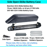 70 pcs 18650 cells Ebike Battery Box 36v