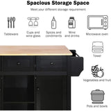 Internal Storage Cabinet Racks Trolley for Dining Room