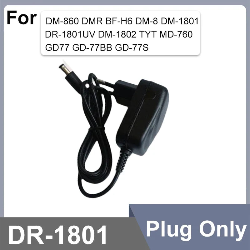 Baofeng DR-1801 Battery USB C Charger Cable Original