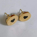 Spanish style earrings 2023 new logo engraved sports