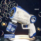 Astronaut Electric Automatic Light Bubble Machine Bubbles Gun