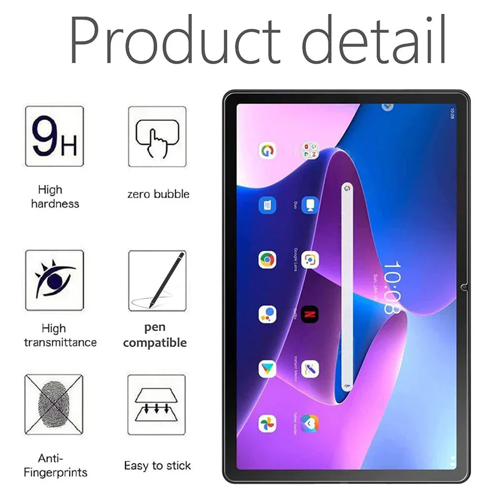 2 Pack Tablet Screen Protector For Lenovo Tab