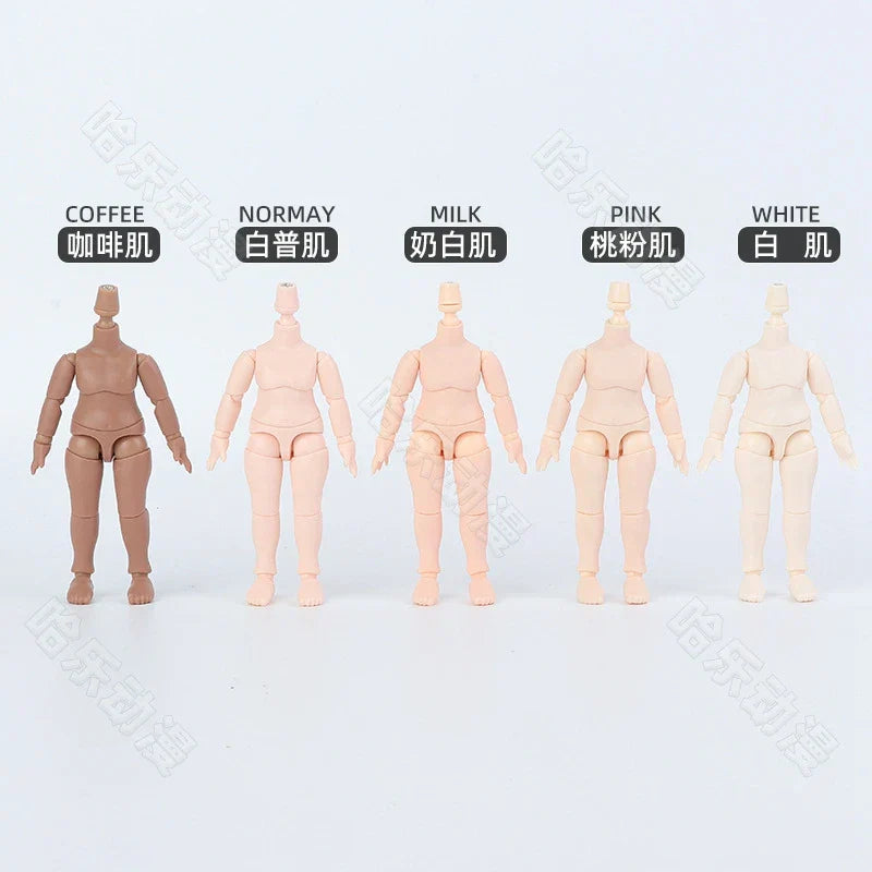 Hot 5 Style 11CM bjd body YMY body