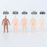 Hot 5 Style 11CM bjd body YMY body