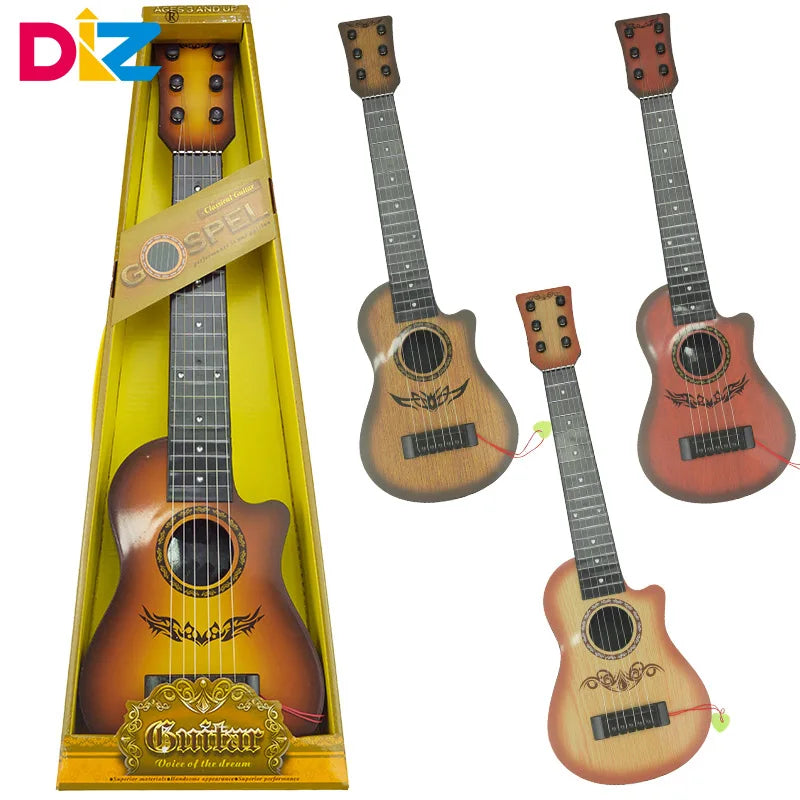 6 Strings Classical Guitar Steel Strings Beginners Toy