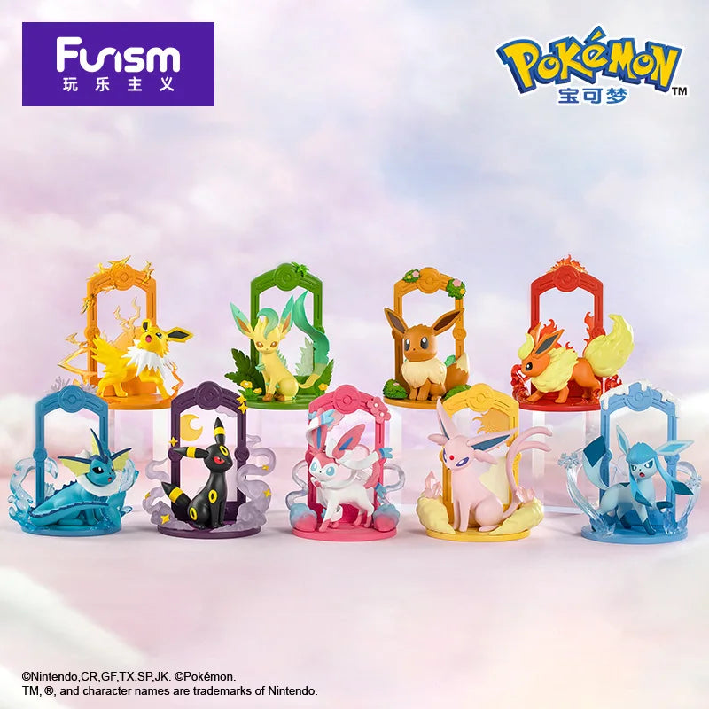 Genuine Pokemon Toys 9 Styles Eevee Sylveon Umbreon