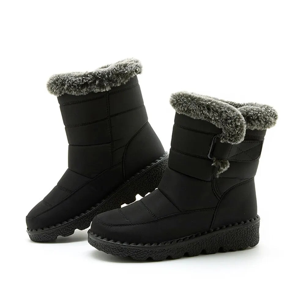 Waterproof Winter for 2023 New Faux Fur Long