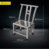 Metal Low Bathroom Chair Shower Elderly Minder Nordic