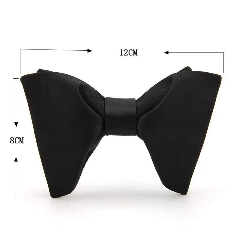 Fashion Solid Color Bow Tie for Men Suit