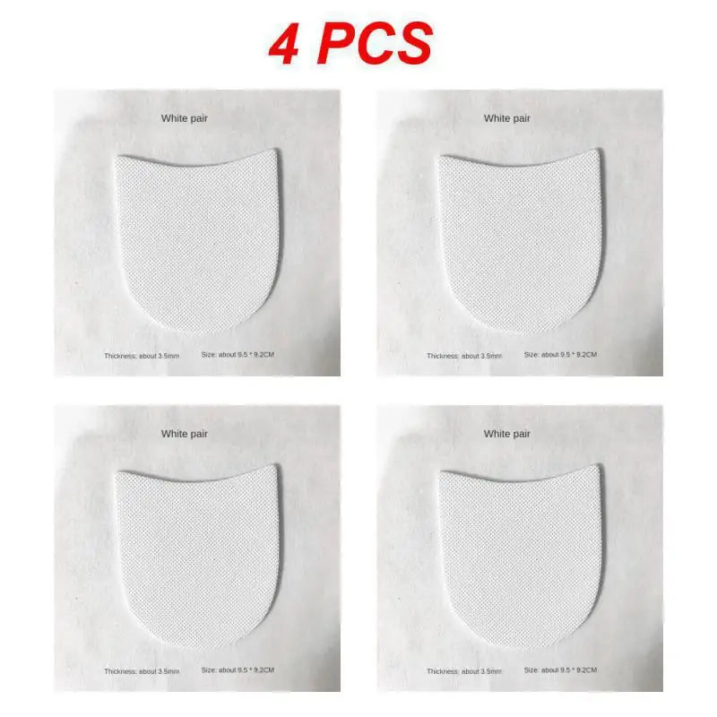 124PCS Rubber Glue on Heels Grip Pads Shoe