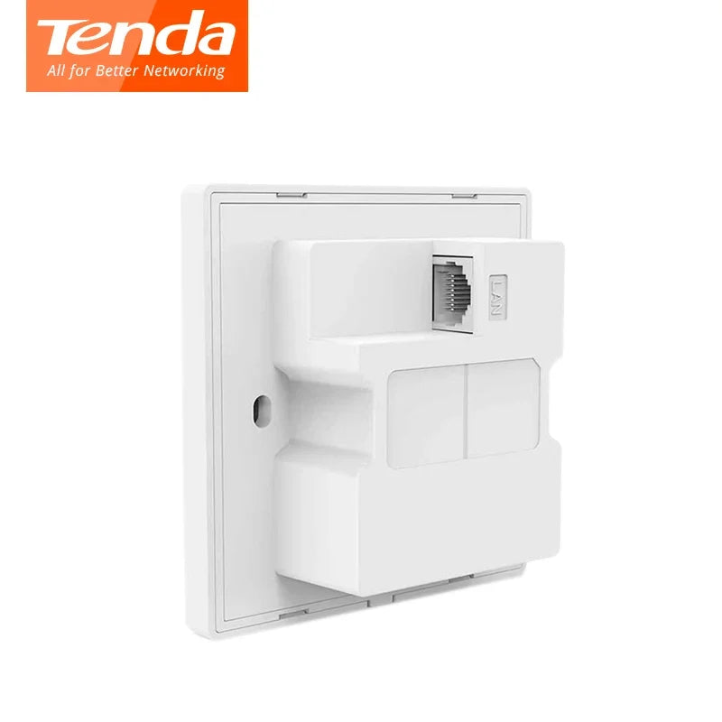 Tenda W6-S N300 in-wall Wireless Access Point,300Mbps Indoor