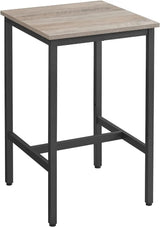 VASAGLE Bar Table, Small Kitchen Dining High Top