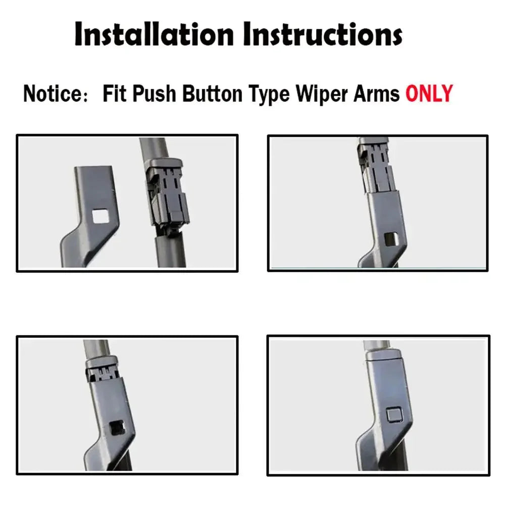 adohon Windshield Windscreen Wiper Blades For Citroen C4