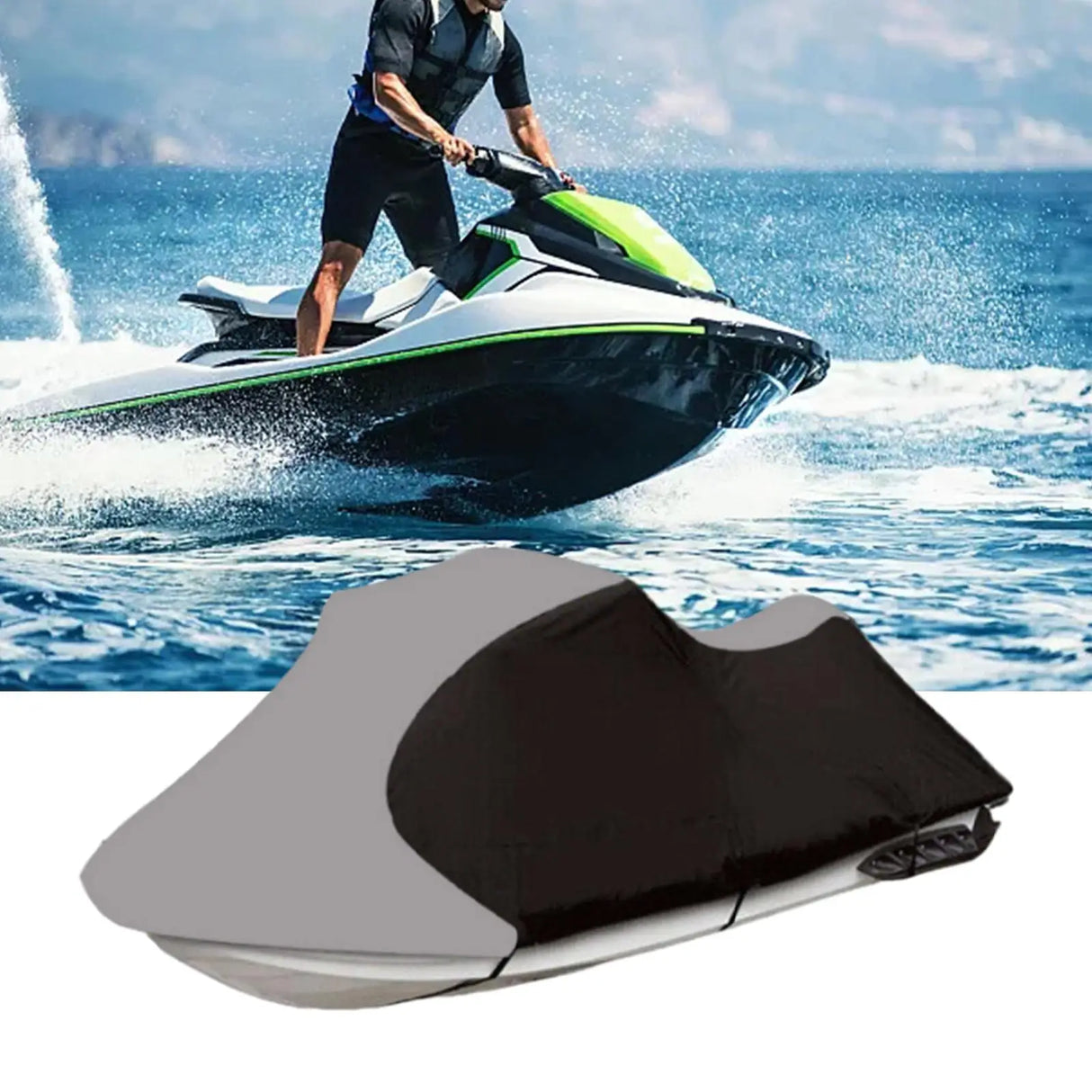 Trailerable Jet Ski Cover Replaces Waterproof Repair Parts