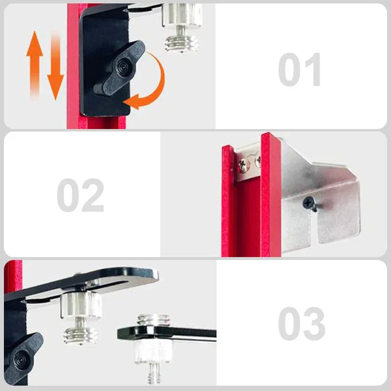 Universal Laser Level Wall Mount Bracket Adjustable Multi-functional