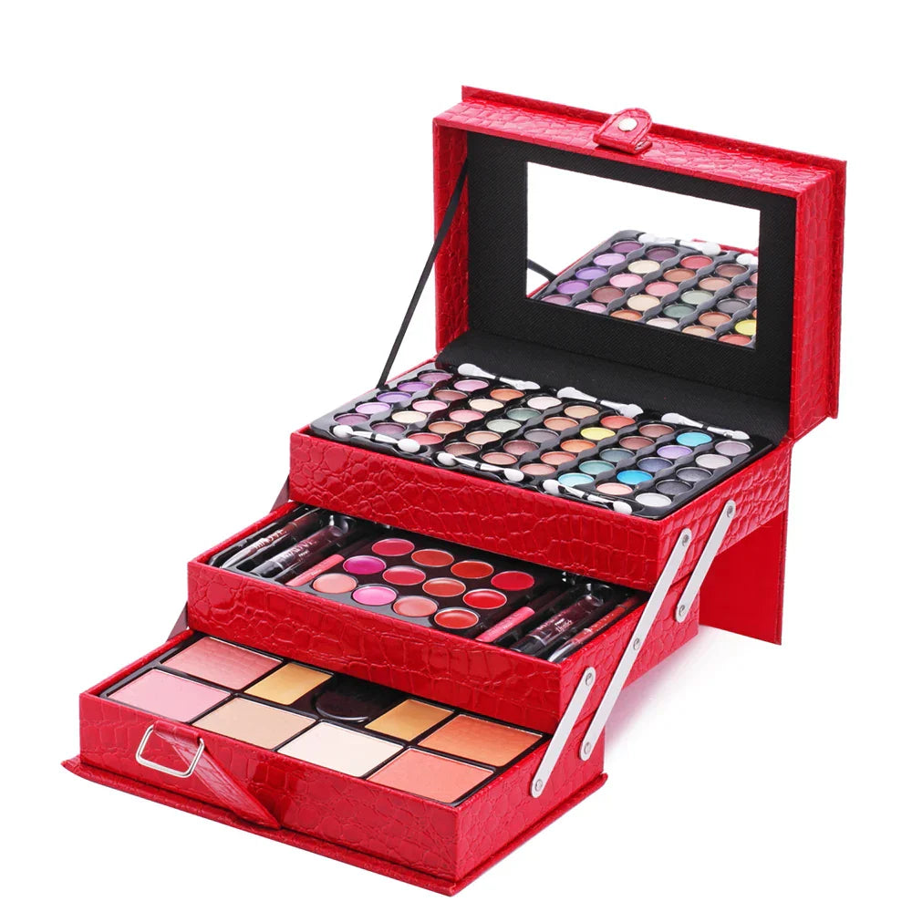 DUER LIKA Red Pattern Portable Professional 45 Color