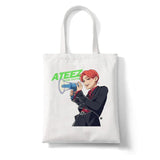 ATEEZ "Say My Name" Kpop Cartoon Shoulder Bag