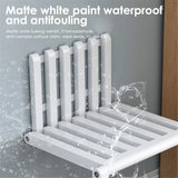 Wall Mounted Folding Chair Solid Wood Porch Chair