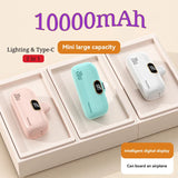10000mAh Wireless Power Bank Mini Capsule Capsule Fast