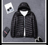 2024 new upscale men's white duck down jacket
