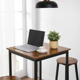 VASAGLE Bar Table, Small Kitchen Dining High Top