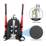 Baseball Glove Bag Large Capacity Softball Ball Bats