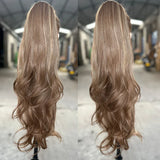 Gladys Weave Ponytail Extensions Synthetic Long 28 Inches