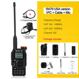 Retevis RA79 Aviation Band Walkie Talkie AM FM