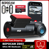 BEPOCAM ZD03 Car DVR WiFi UHD Dash Cam