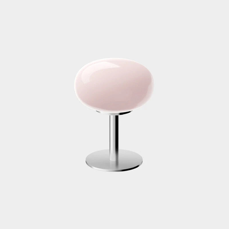 Macaron Glass Table Lamp Trichromatic Dimming Living Room