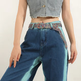 Fashion Waist 8 Rows Silver Plated with Colorful