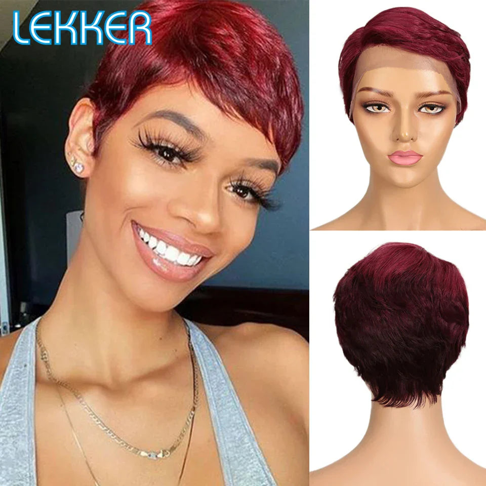 Lekker Short Pixie Bob T Part Lace Human