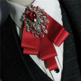 Men's Bow Tie Corsage Pocket Towel Sets British