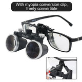 Head Wearing Dental Loupe Ultralight Binocular Magnifier Dentist