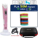 Creative 3D Printing Pen for Kids - LCD