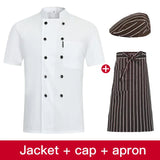 3 colors high quality Double breasted Chef uniform