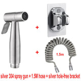 Handheld Bidet Sprayer Set 304 Stainless Steel Spray